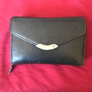 Black Leather Wallet